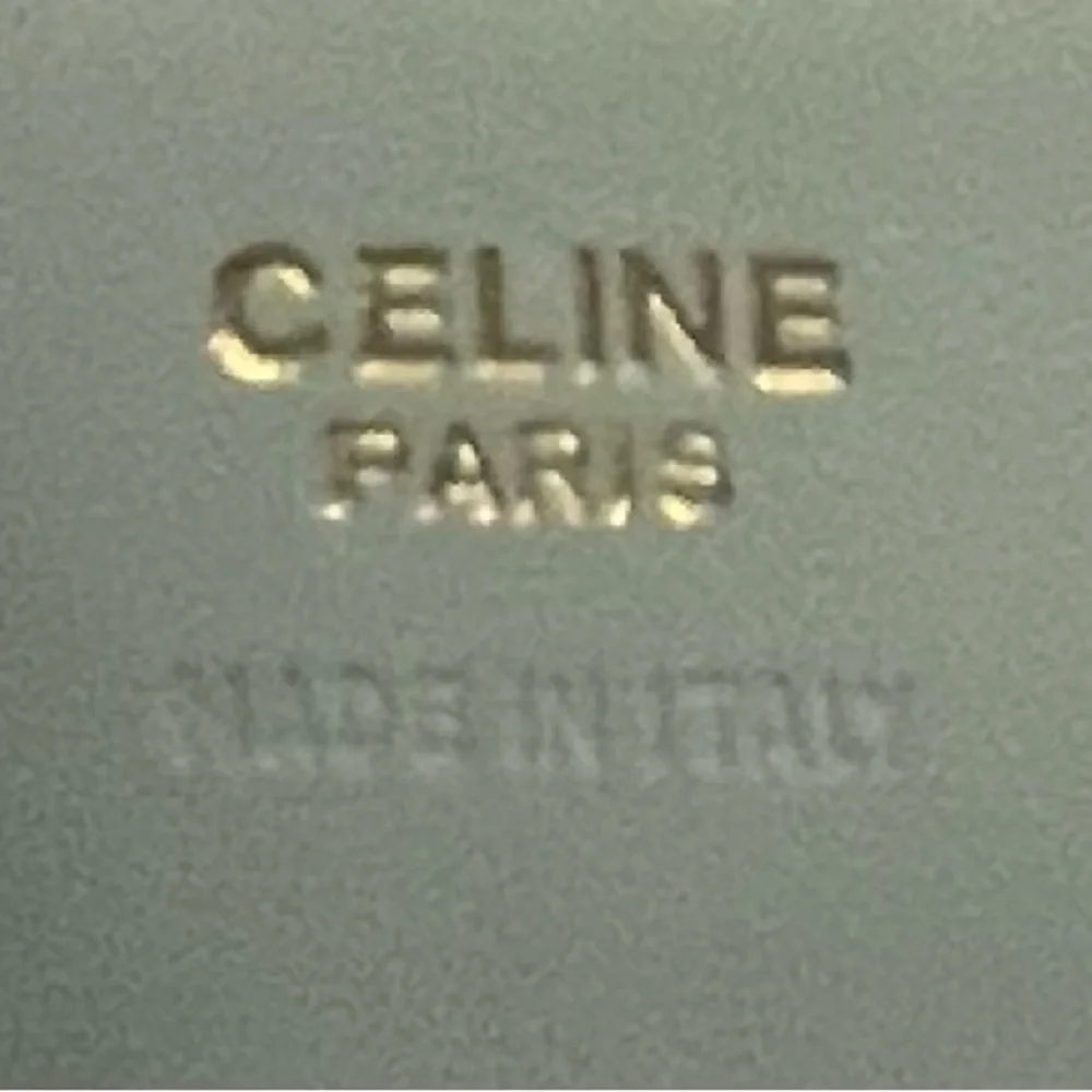Celine Authentic Vintage Blue Leather Long Wallet - Picture 12 of 16